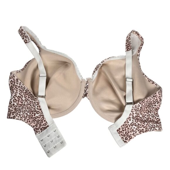 Victoria’s Secret Bra Sz.36DDD Body By Victoria Full Cover Leopard Print Soft - Picture 5 of 7
